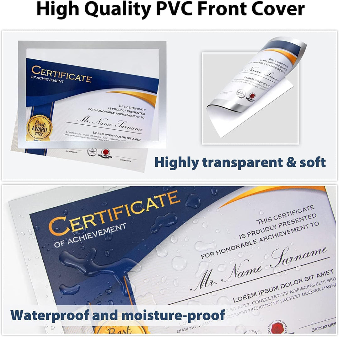 VAIIGO Magnetrahmen Info-Rahmen Selbstklebend mit Magnetverschluss für Informationsrahmen DIN A4 For