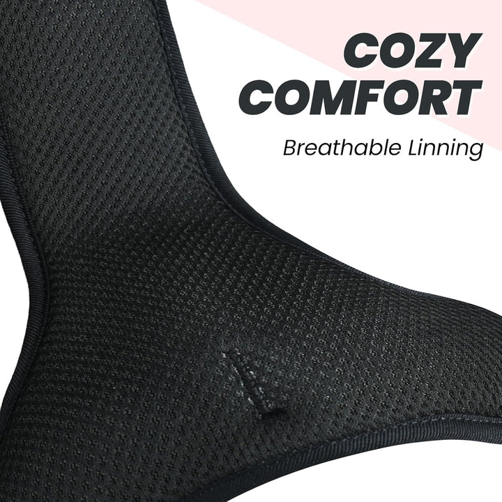 VIVAGLORY Easefit Hundegeschirr, Zugstopp Hundegeschirr Geschirr Hund Mit Griff, Anti Zieh Geschirr