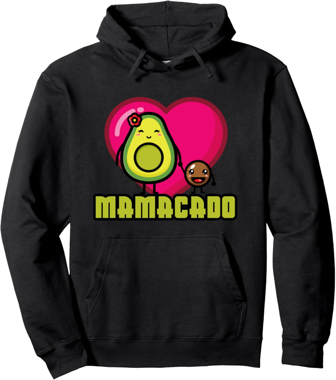 Mamacado Schwanger - süsse Avoacado Mama für werdende Mutter Pullover Hoodie