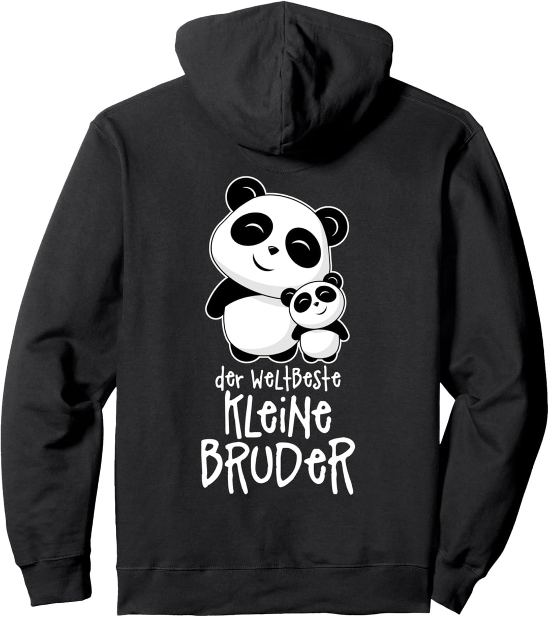 Der weltbeste kleine Bruder Süsse Pandas Panda Geschwister Pullover Hoodie