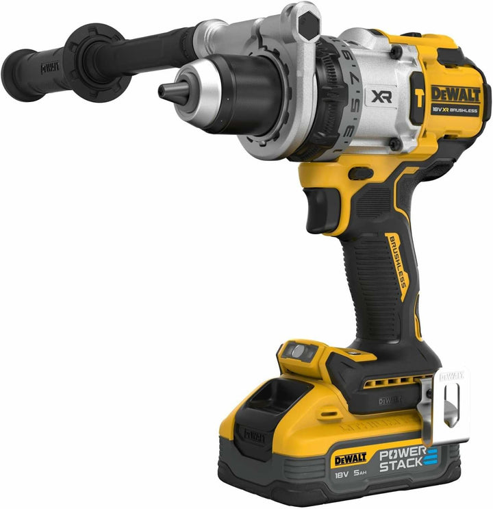 DEWALT DCD1007H2T-QW 3-Gang-Akku-Schlagbohrschrauber inkl. 2. Akku, inkl. Ladegerät
