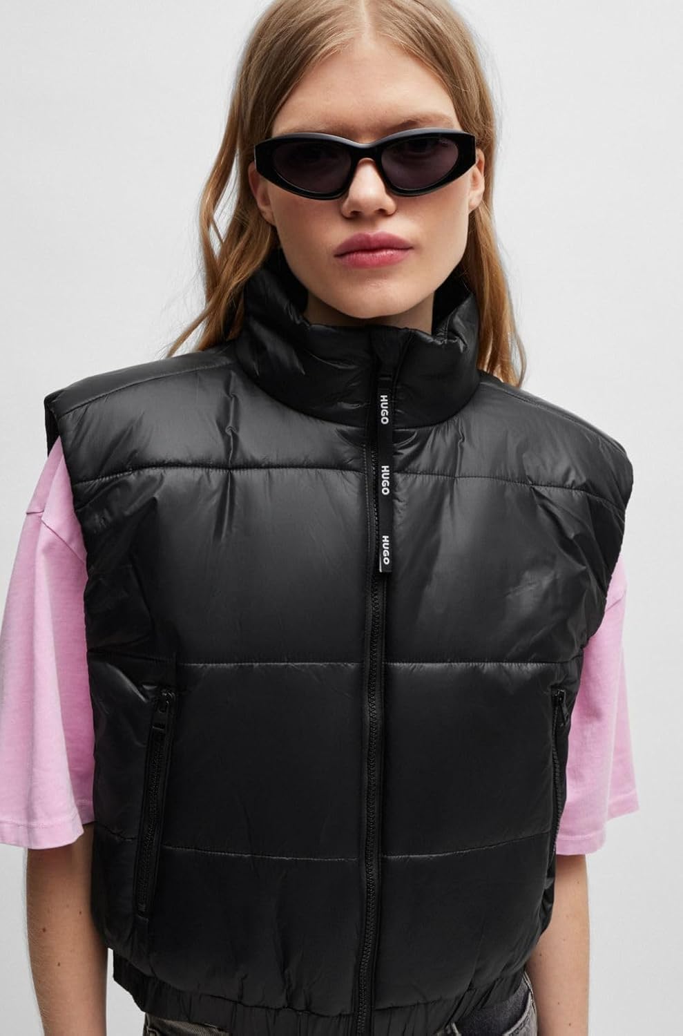 HUGO Damen Outerwear Jacket XL Black1, XL Black1