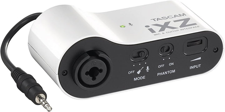 Tascam iXZ – Mikrofon-/Gitarreninterface für iPad/iPhone/iPod