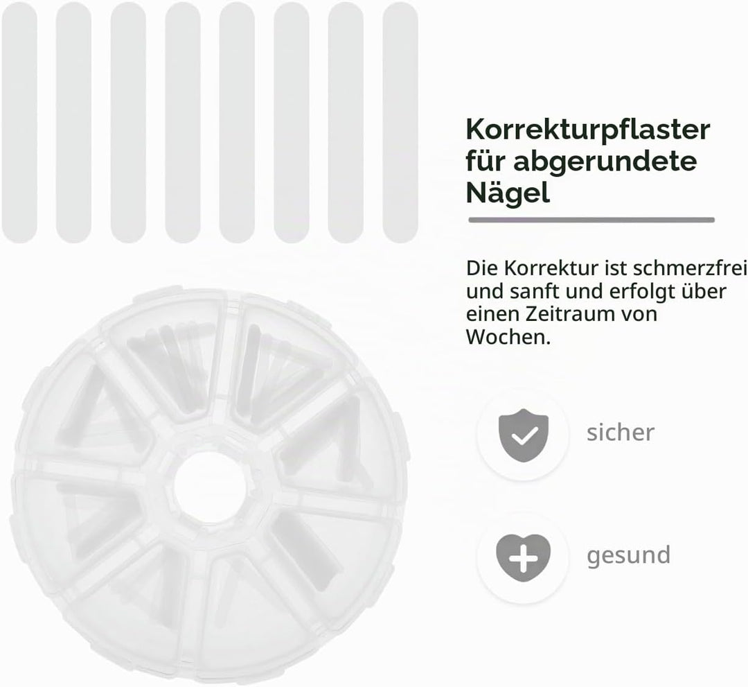 Supvox Zehennagel Korrektur Aufkleber Eingewachsener Zehennagel Fussnagel Korrektur Fusspflege Pedik