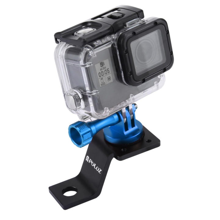 PULUZ Go pro Halterung für Motorrad Feste Metallhalterung Schraube für GoPro Hero12 Black / Hero11 /