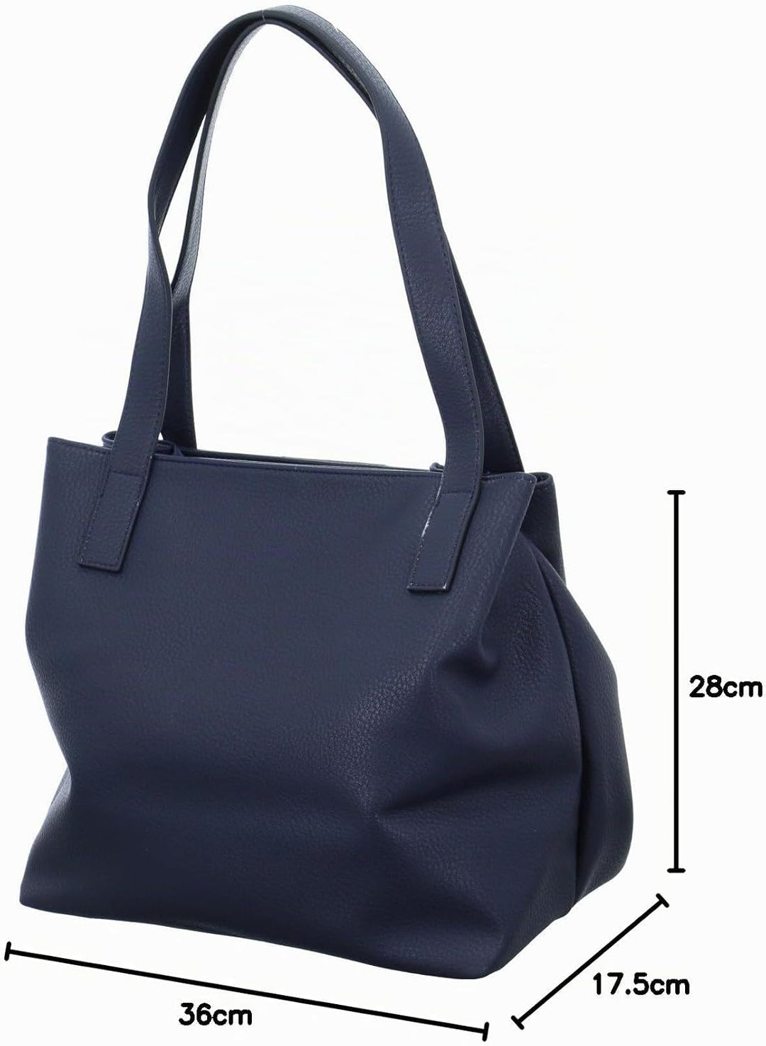 TOM TAILOR bags Miri Zip Damen Shopper Umhängetasche Reissverschluss Blau, Blau