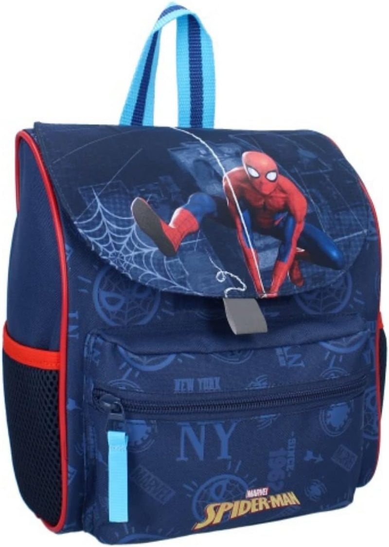 mybagstory - Kleiner Rucksack – Spiderman – Kinder – Schule – Kindergarten – Kindergarten – Krippe –