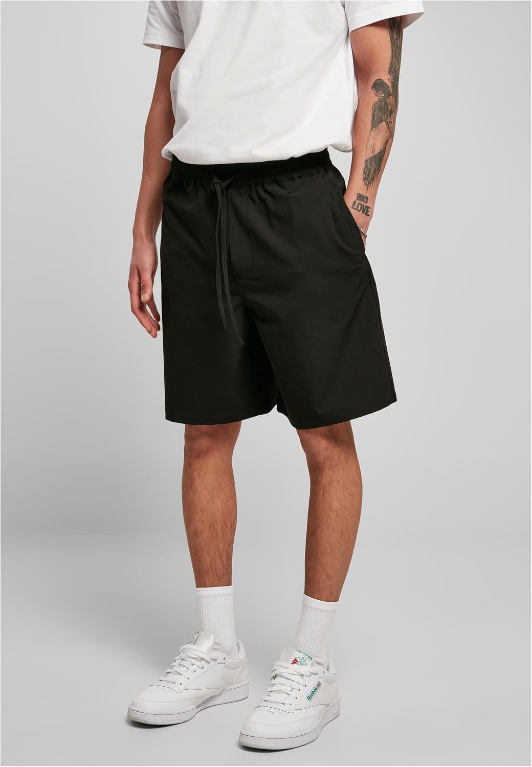 Urban Classics Herren Comfort Shorts Klassische Shorts XXL Schwarz, XXL Schwarz