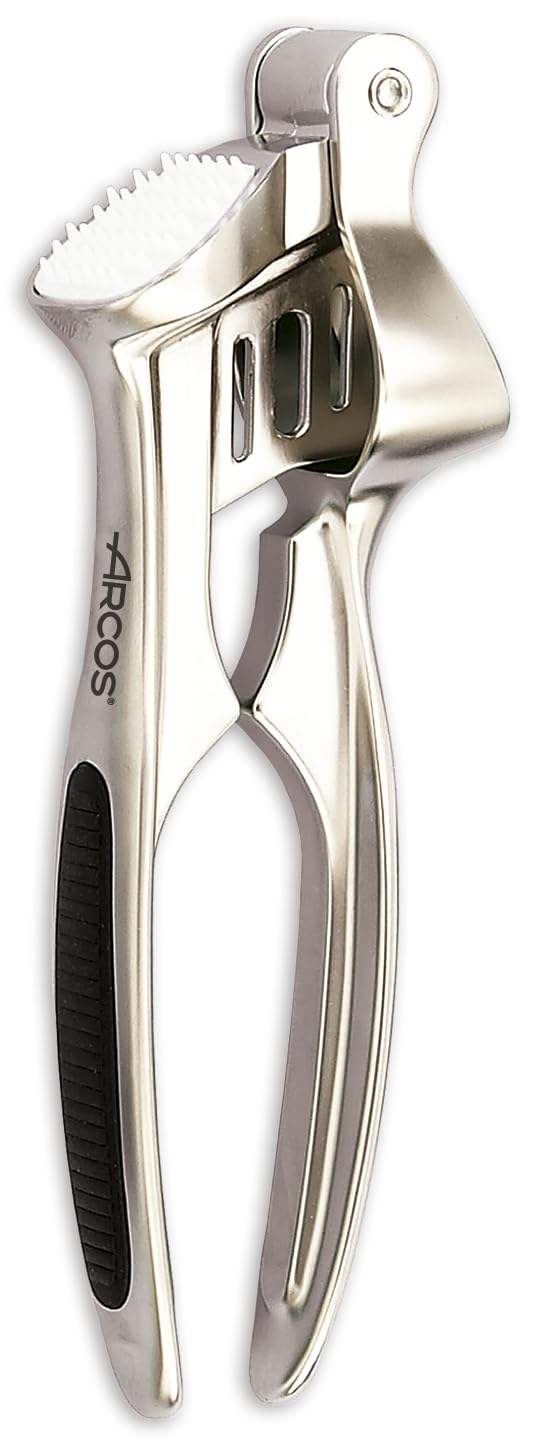 Arcos Zubehör - Knoblauchpresse - Size 160 mm - Zinklegierung Verchromt Farbe Silber