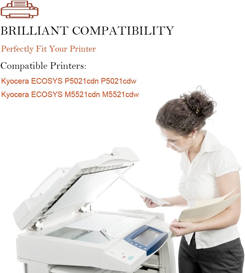 Aseker Kompatibler Tonerkartusche TK5230 TK-5230 für Kyocera Ecosys M5521cdn M5521cdw P5021 P5021cdn
