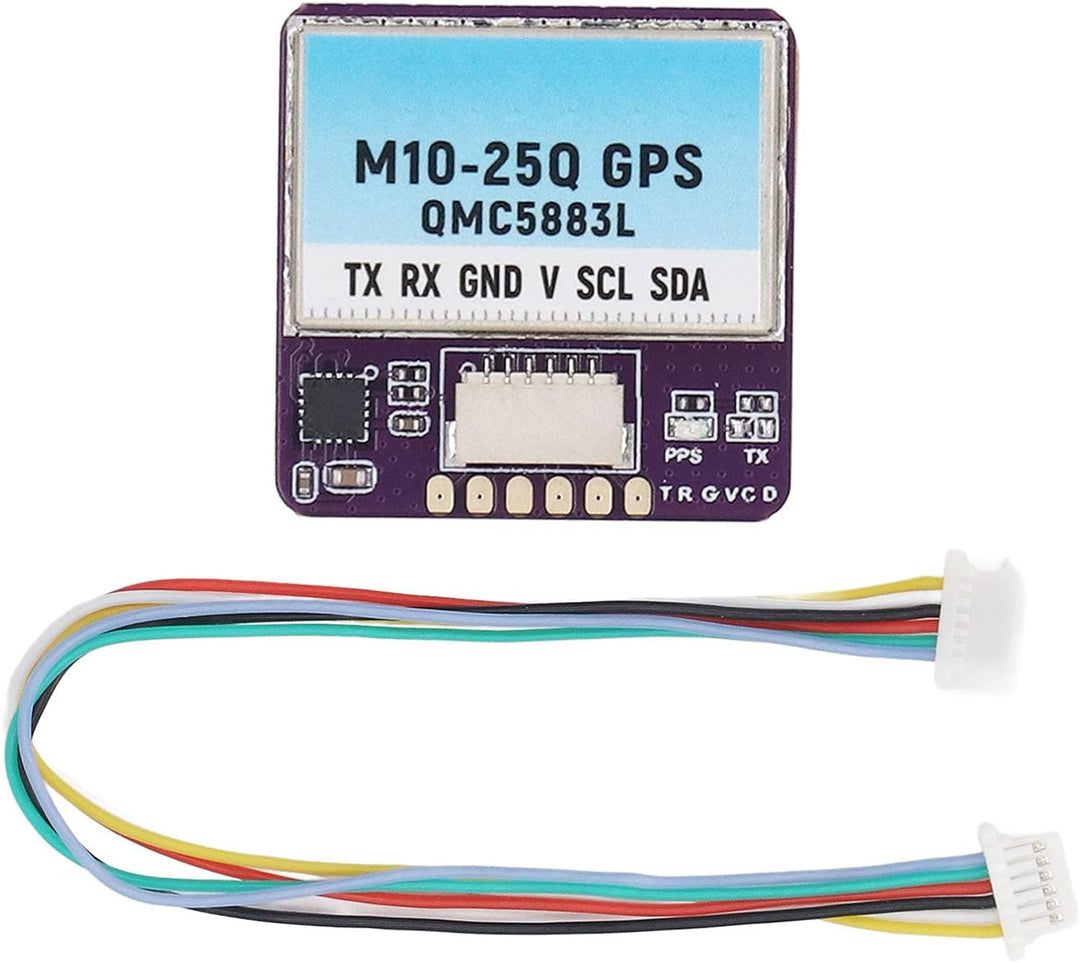 GPS-Modul Integriert M10-25q für QMC5883L-Kompass, Schnelles Lokalisieren für FPV-Rennsport-Drohne,