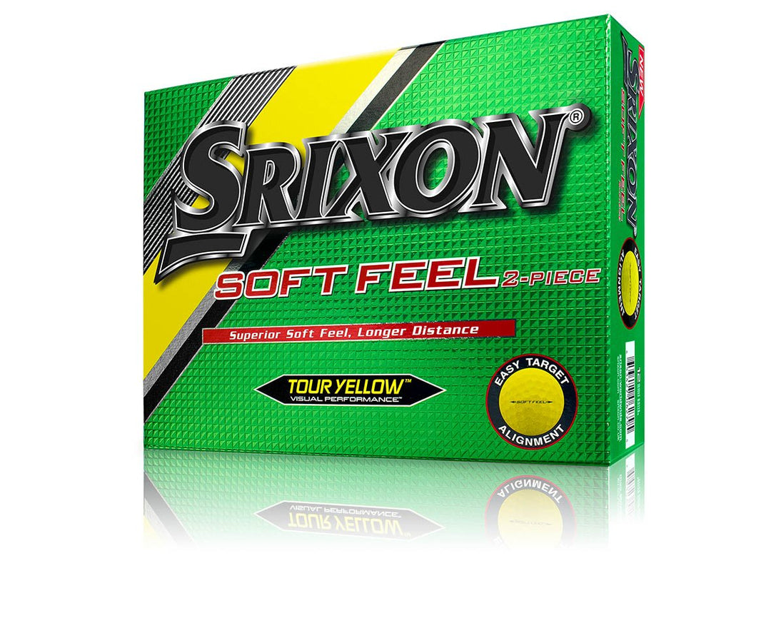Srixon Soft Feel 2017 - Golfbälle gelb, gelb
