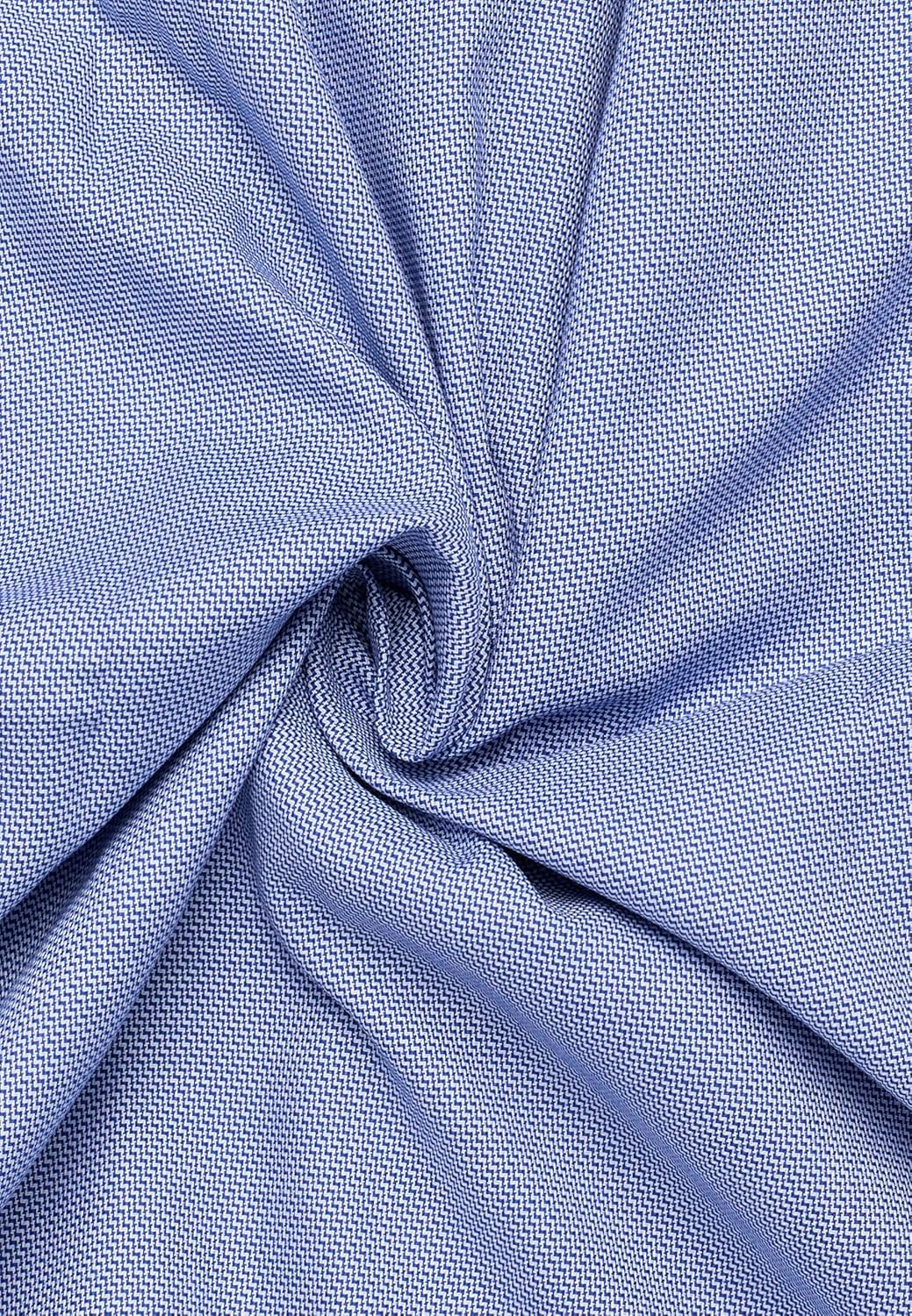 ETERNA Herren Hemd Comfort Fit Langarm Kent 42 Kragen / 67 Ärmel Royal Blau, 42 Kragen / 67 Ärmel Ro