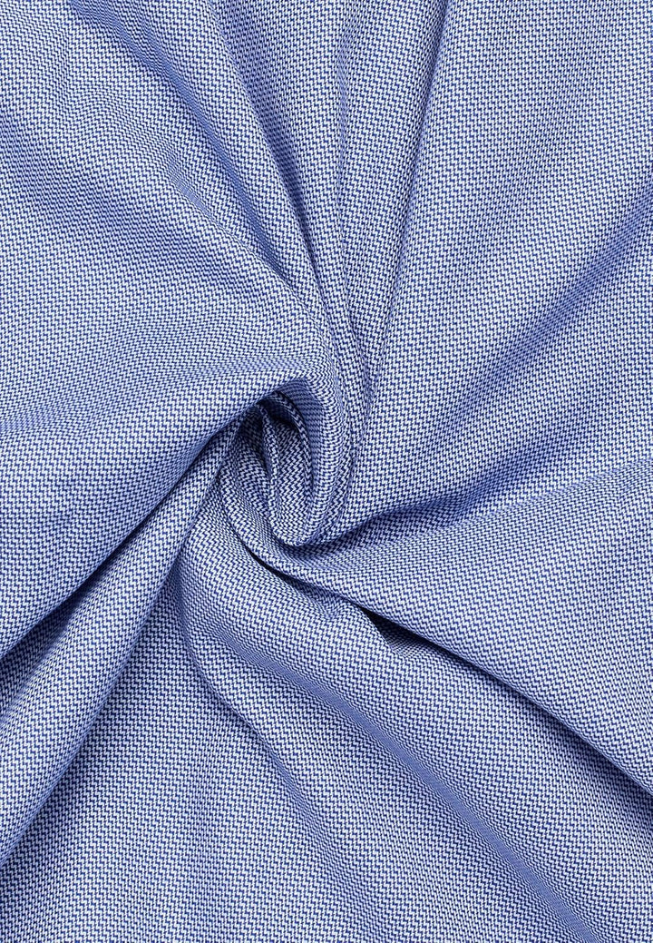 ETERNA Herren Hemd Comfort Fit Langarm Kent 42 Kragen / 67 Ärmel Royal Blau, 42 Kragen / 67 Ärmel Ro