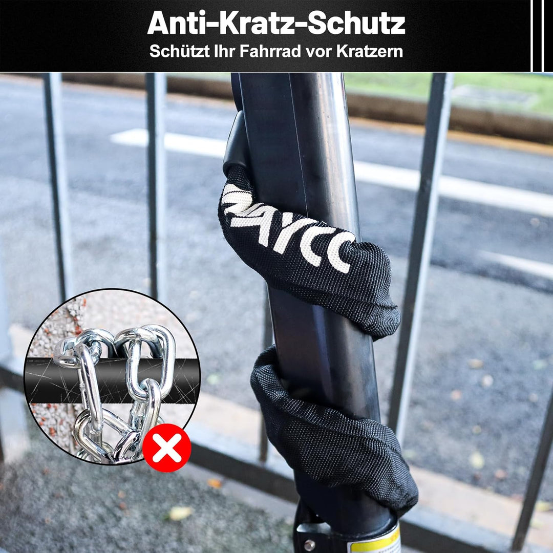 IMAYCC E Scooter Schloss, Schloss für E Scooter, Diebstahlschutz Handschellenschloss, Hohe Sicherhei