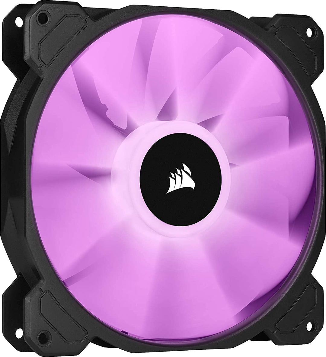 Corsair iCUE SP140 RGB ELITE Performance 140mm-PWM-Einzellüfter (CORSAIR AirGuide-Technologie, Acht