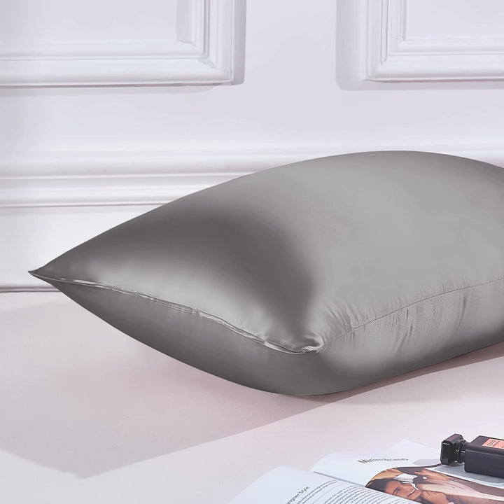 THXSILK Seidenkissenbezug 40x80 cm - Doppelseitige 100% Maulbeerseide - Hypoallergen mit Versteckter