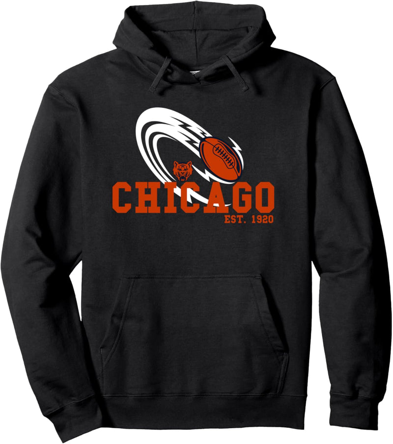 Chicago Sports Team Est.1920 Athletic Novelty Bär Pullover Hoodie