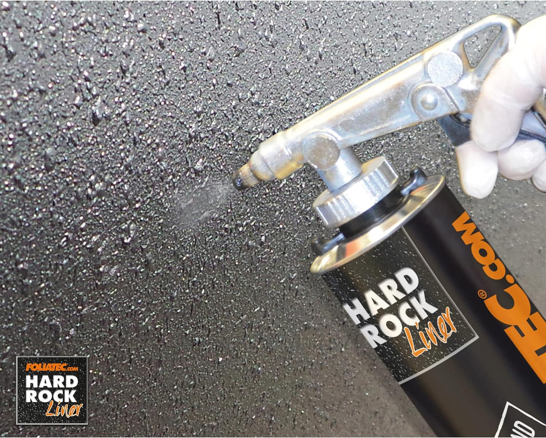 Foliatec Hard Rock Liner, 2K Strukturlack - Removable Set, ablösbare Bedliner-Sprühbeschichtung: aus