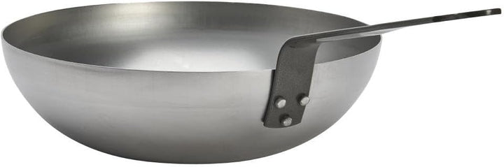 DE BUYER Wokpfanne aus Eisen, Durchmesser 28 cm