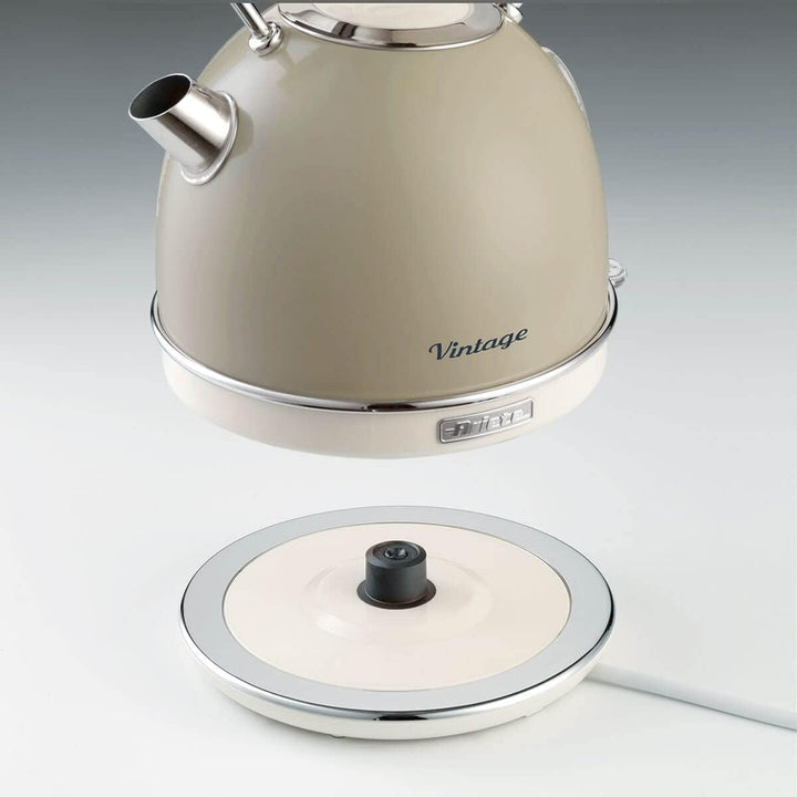 Théière Ariete 2877/03 Blanc 1,7 L Beige, Beige
