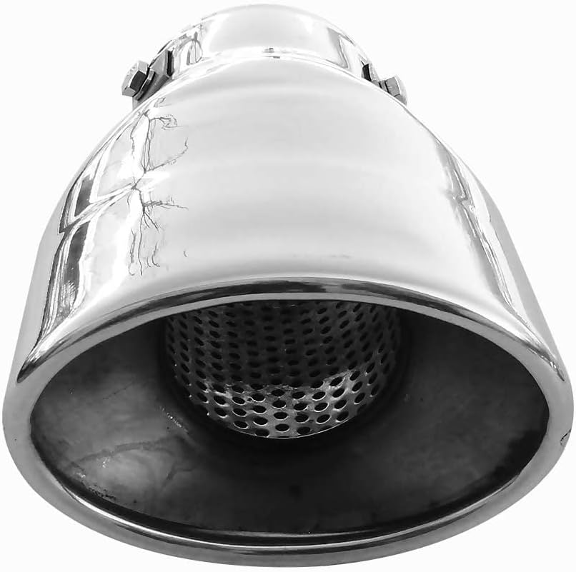 Auspuffblende Endrohr Auspuff Universell Schalldampfer Sport Oval Sportauspuff Endrohrblenden Blende