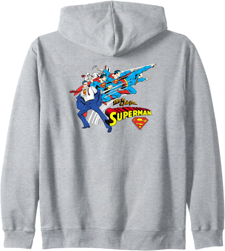 Superman Clark Kent Quick Change Kapuzenjacke