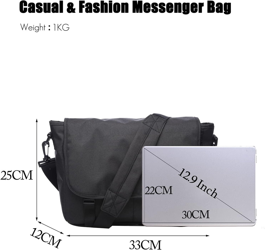 FANDARE Messenger Bag Umhängetasche Schultertasche Laptoprucksäcke Tasche Kuriertasche Polyester Sch
