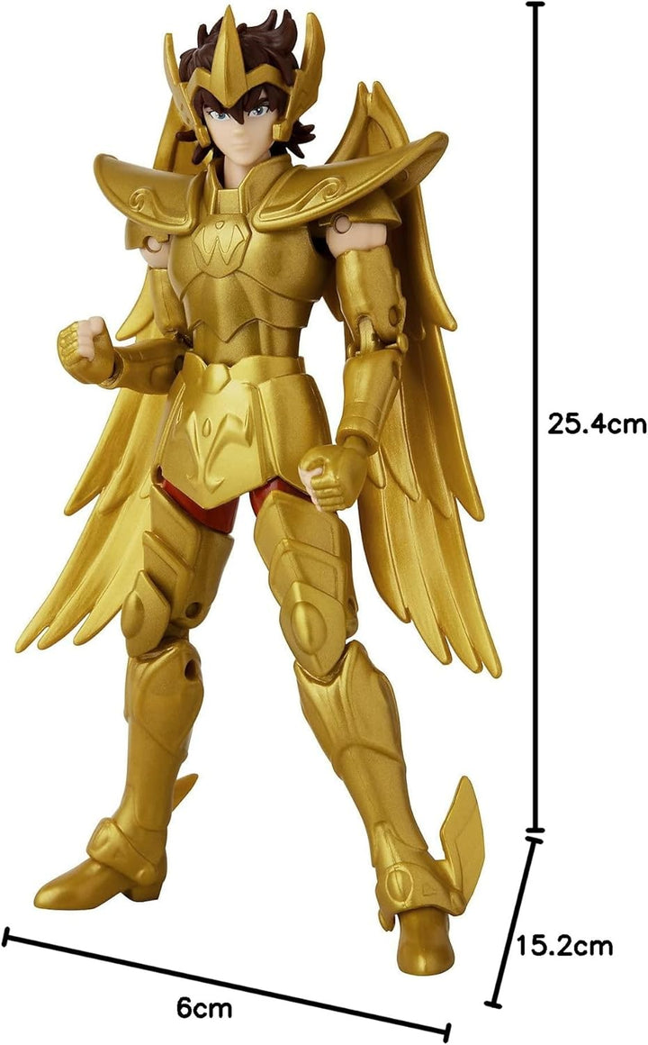 BANDAI Anime Heroes – Saint Seiya, die Krieger des Zodiac – Anime Heroes Figur 17 cm – Aiolos der Sa