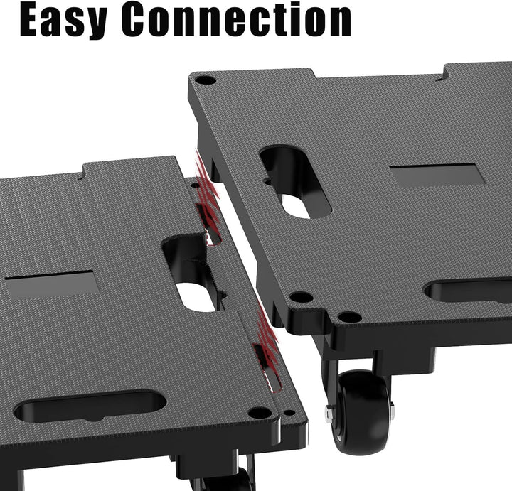 SOLEJAZZ Transportroller Set, 200kg Tragkraft, MöBeltransportwagen Koppelbar, Umzugshelfer MöBeltran