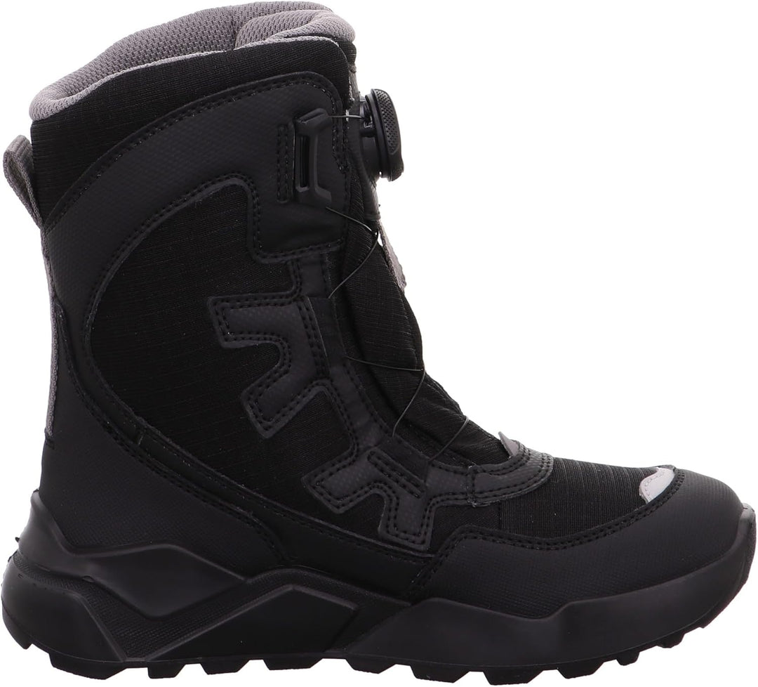 Superfit Jungen Rocket Warm Gefütterte Gore-tex Schneestiefel 31 EU Schwarz Grau 0000, 31 EU Schwarz