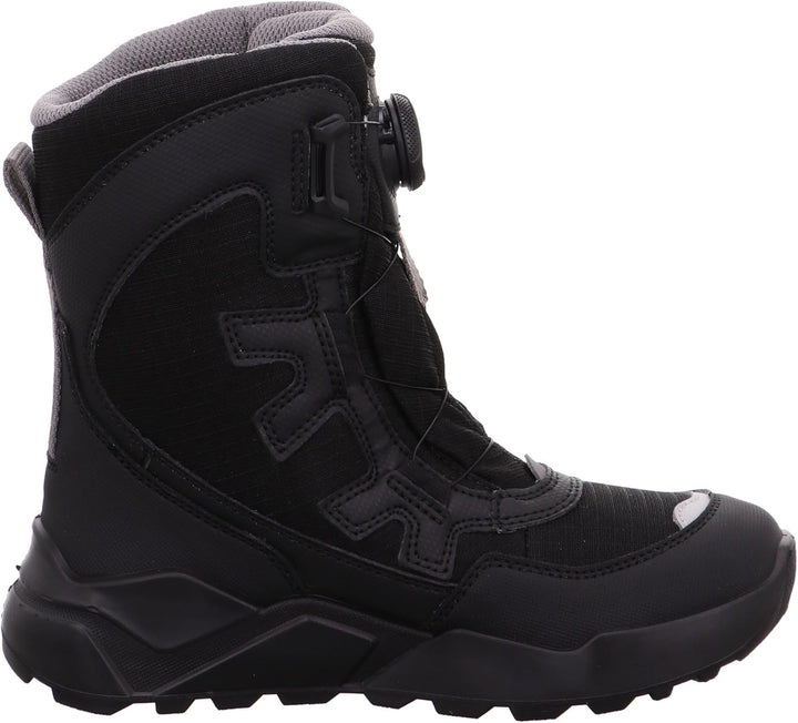 Superfit Jungen Rocket Warm Gefütterte Gore-tex Schneestiefel 31 EU Schwarz Grau 0000, 31 EU Schwarz