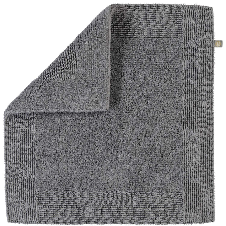 RHOMTUFT Prestige Badvorleger, 100% Baumwolle, 85 Kiesel, 60 x 60 cm, WC-Vorleger ohne Passform 60 x