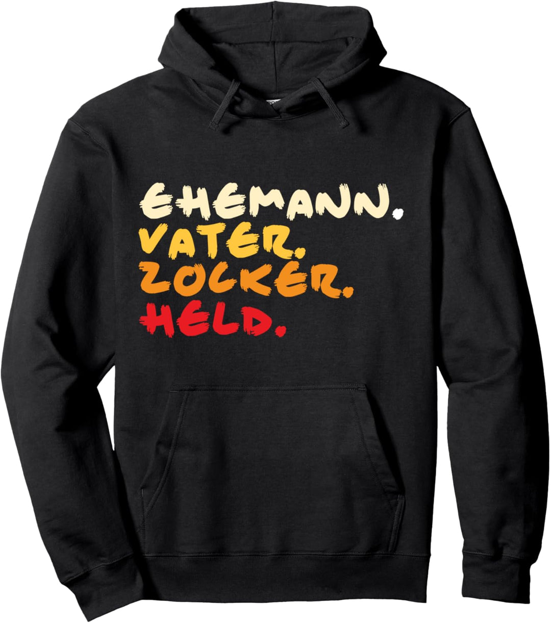 Ehemann Lustiges Gamer Zocker-Sprüche Weihnachts-Geschenk Pullover Hoodie