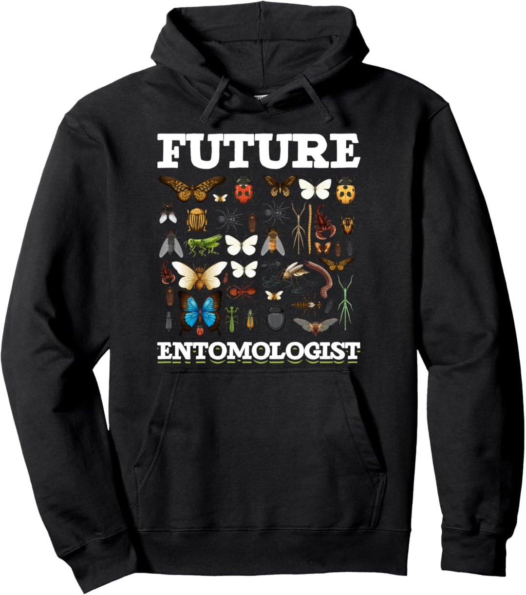 Entomologie Ausbildung Biologe Insekten Sammler Käfer Pullover Hoodie