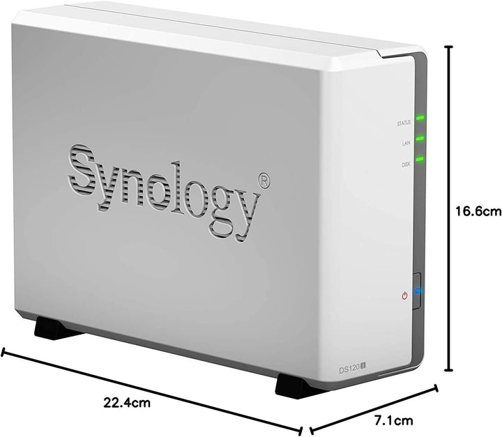 Synology Bundle DS120j 1-Bay 3TB Bundle mit 1x 3TB HDs DS120j-VAR-AMA, Bestpreis Festplatte
