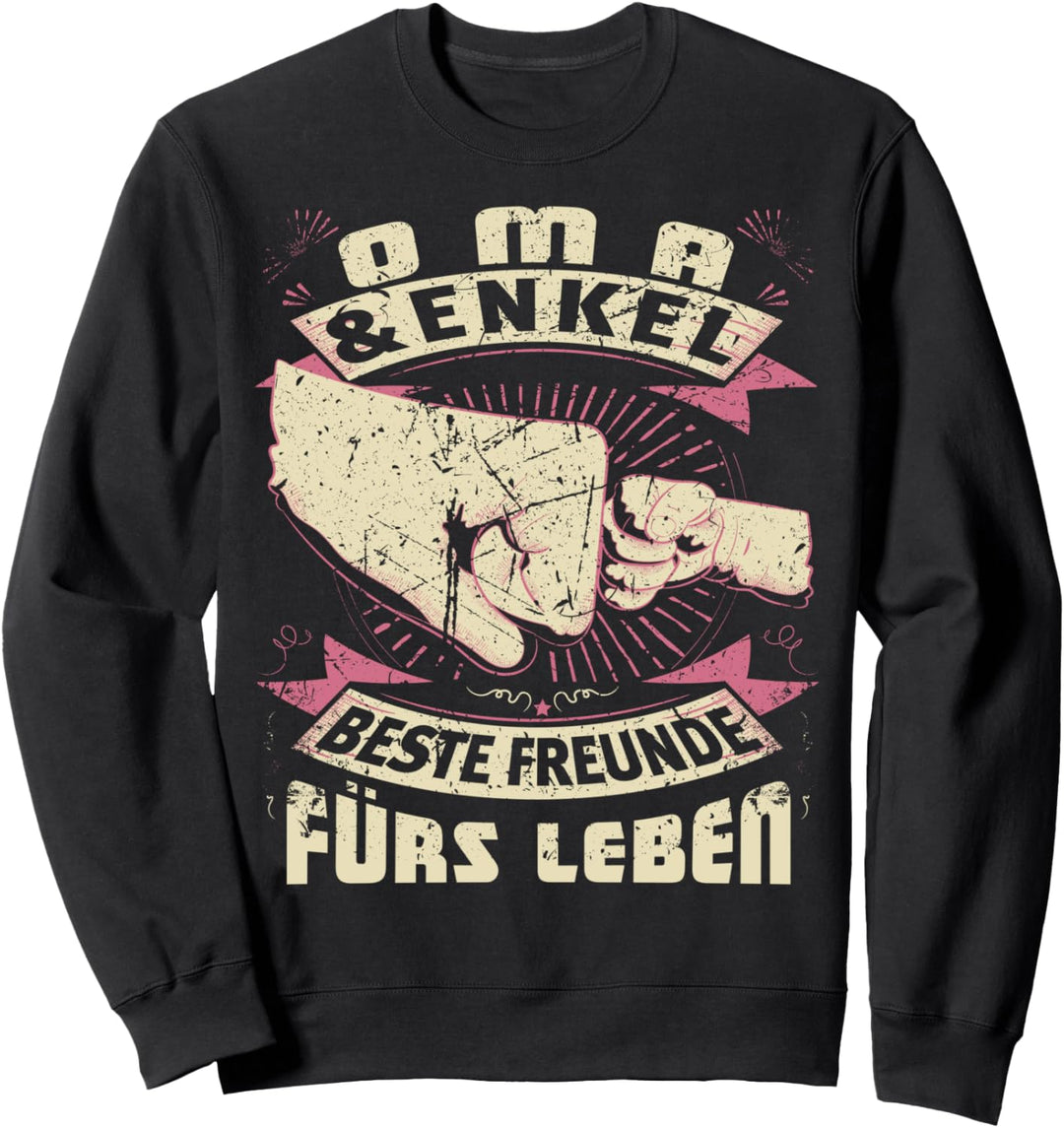 Oma Enkel Partnerlook Grossmutter Muttertag Lustig Geschenk Sweatshirt