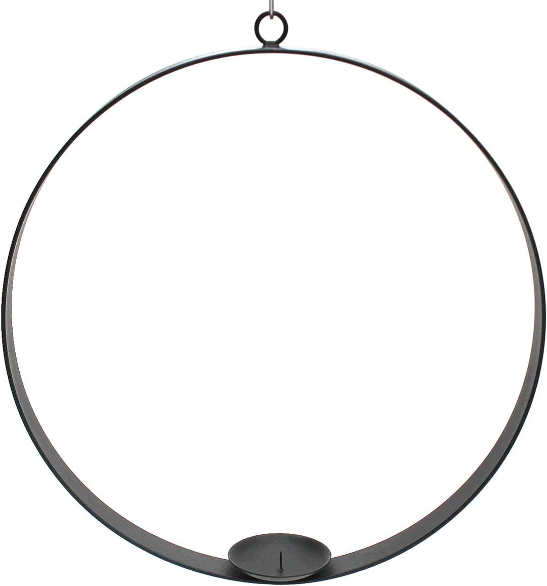 Kerzenhalter aus Metall Rund Durchmesser 50 cm Kerzenständer Hängeleuchter