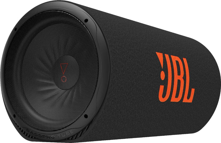 JBL BassPro Tube 12 Zoll 30cm Subwoofer Auto Aktiv, Tube Bassbox mit 450W Max Klasse D Verstärker, L