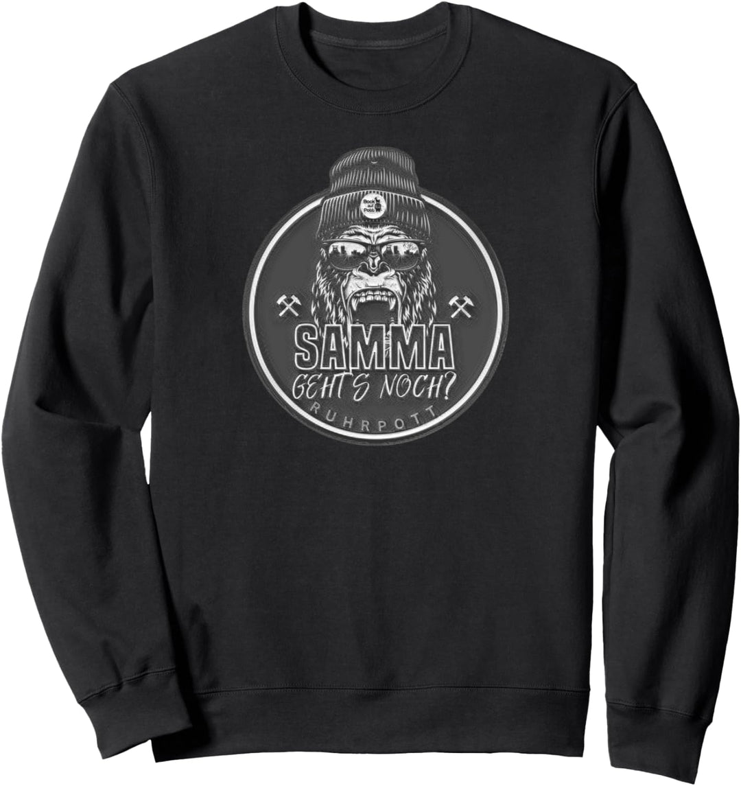 Lustiges Ruhrpott Geschenk - Samma - Ruhrgebiet Spruch Sweatshirt
