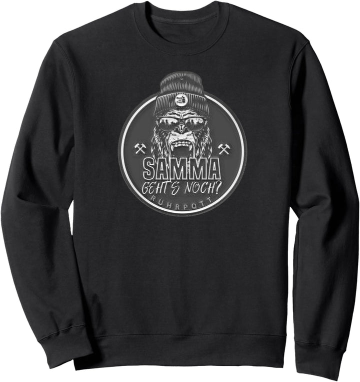 Lustiges Ruhrpott Geschenk - Samma - Ruhrgebiet Spruch Sweatshirt
