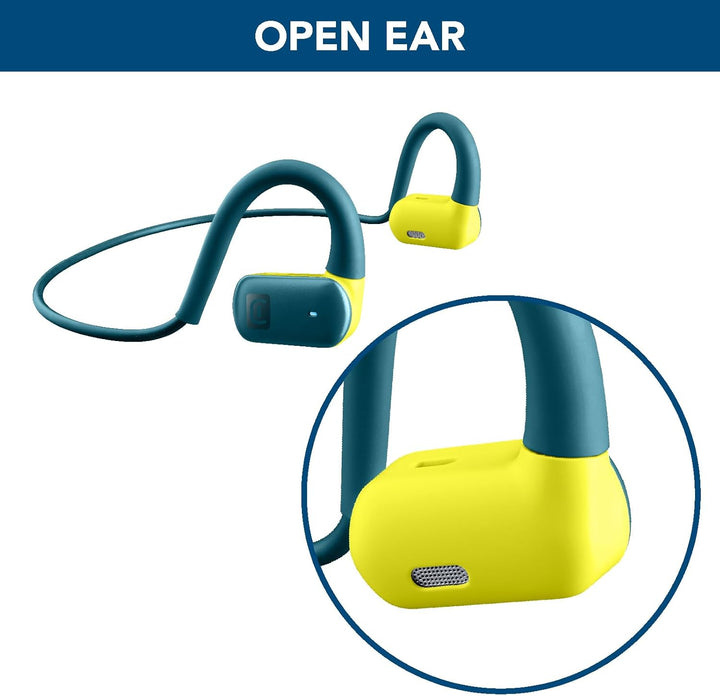 cellularline - Spirit - Bluetooth® Sportkopfhörer - Open-Ear Design: Immer verbunden - Maximale Sich