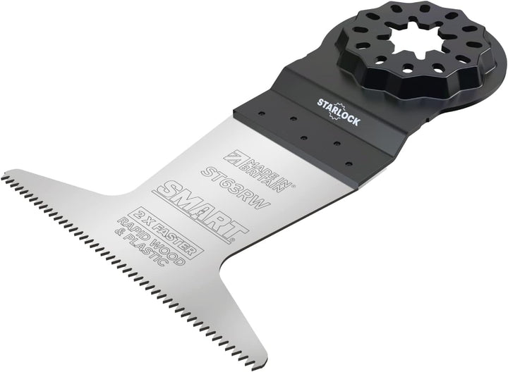 Smart 63mm Rapid Holzklingenset - 10+2 Pack - Professional Series - Starlock Passung - Hohe Qualität