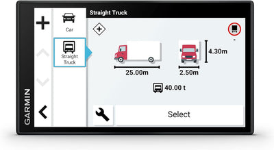 Garmin dēzl LGV 610 MT-D EU – LKW-Navigationsgerät mit 6“ (15,2 cm) Farbdisplay, vorinstallierten EU