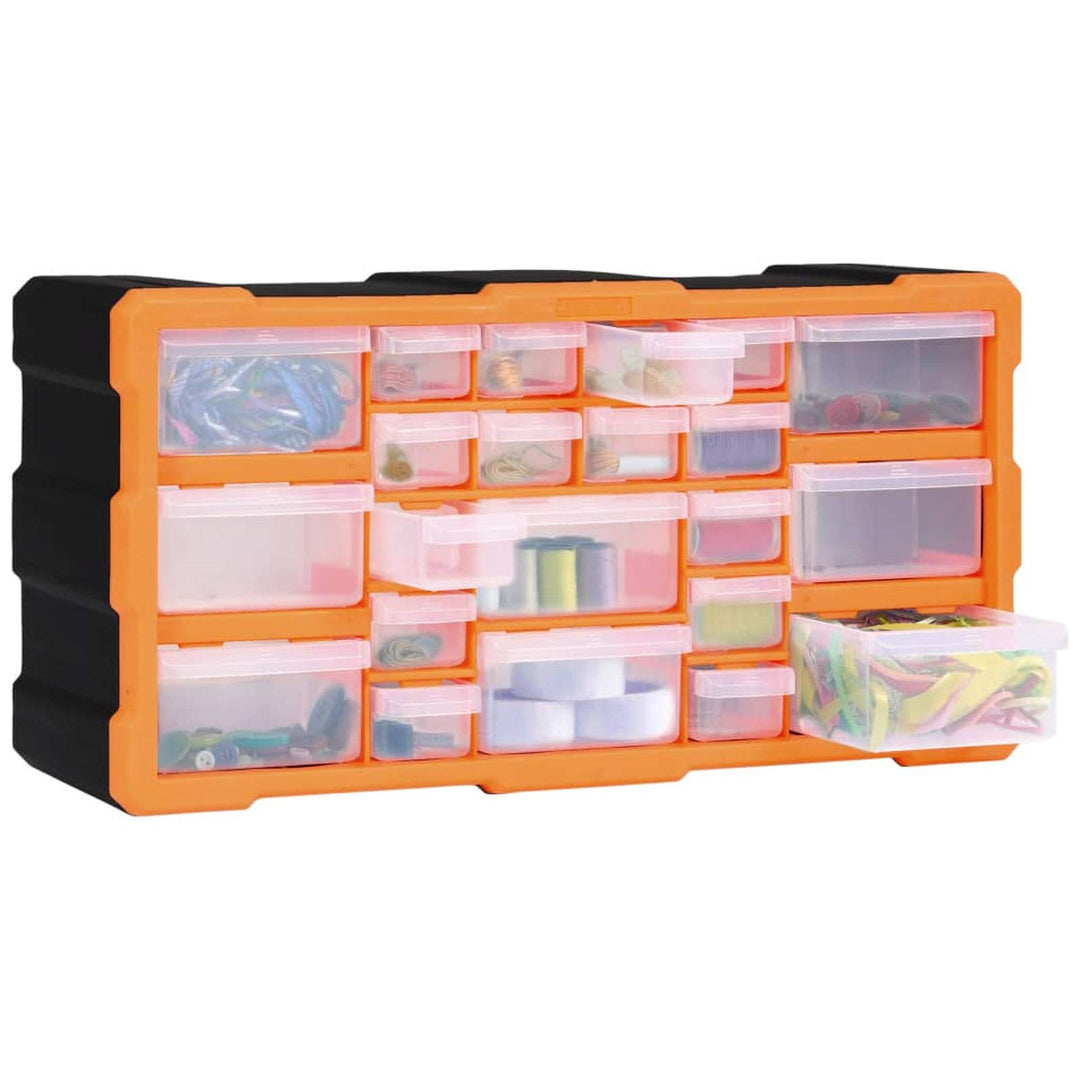 Tidyard Multi-Schubladen Organizer Werkzeugschrank aus schlagfestem Kunststoff Mit Schubladen,Sortie