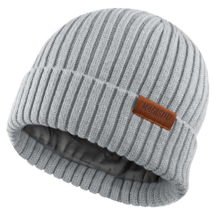 MAGISDU Baby Wintermütze Kinder Merino Mütze Jungen&Mädchen Wollmütze Strickmütze Winter Beanie Ther
