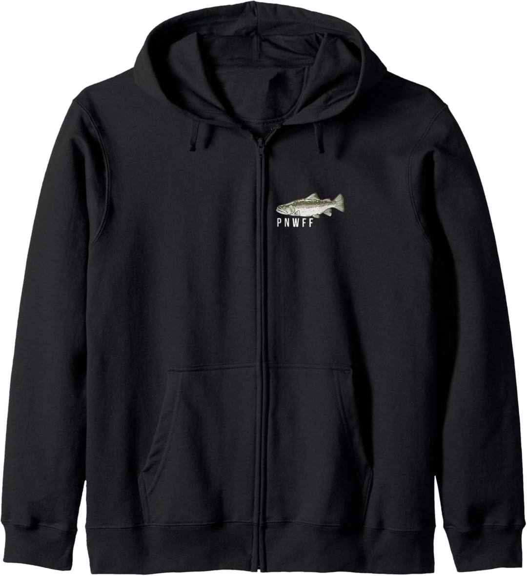 PNW Fish and Forage - Pop Art Trout Kapuzenjacke