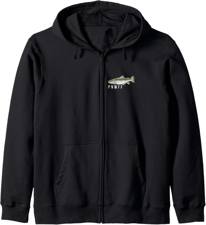 PNW Fish and Forage - Pop Art Trout Kapuzenjacke