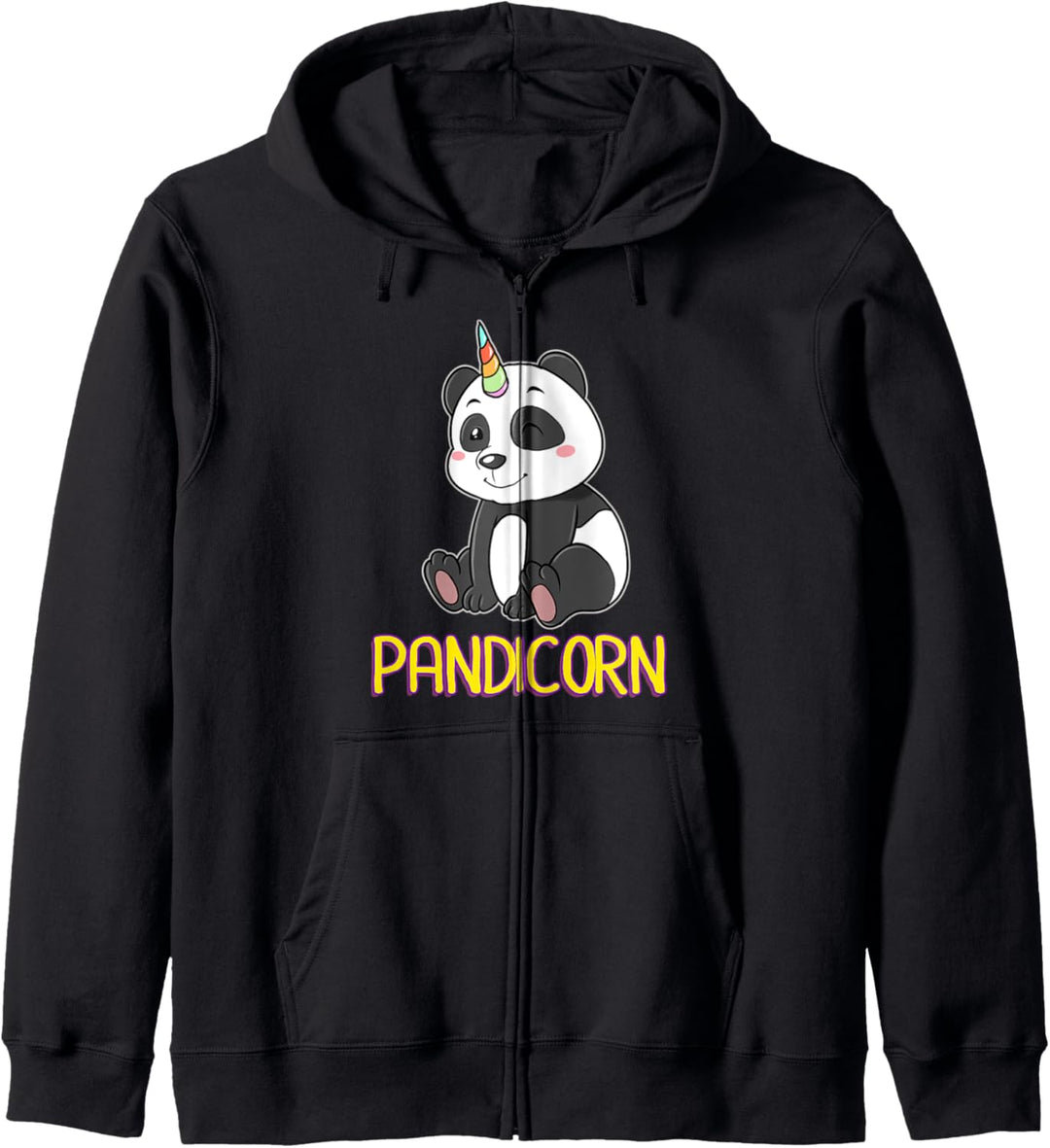 Niedlicher Einhorn Panda Teddy Bärchen Süsser Pandabär Kapuzenjacke