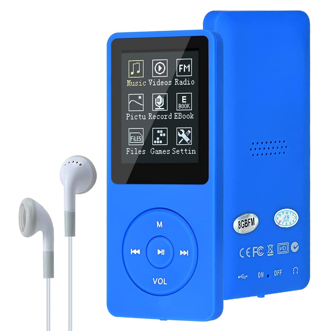 MP3-Player, MP3/MP4 digitaler Musik-Player, Lychee Upgrade, 8 GB, tragbarer HiFi-Sound, Musik-Player